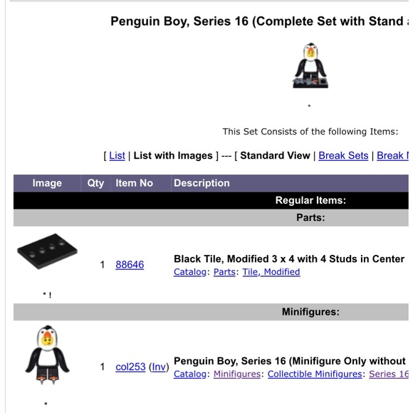 Lego Series 16 🐧 Penguin Boy - Picture 5 of 6
